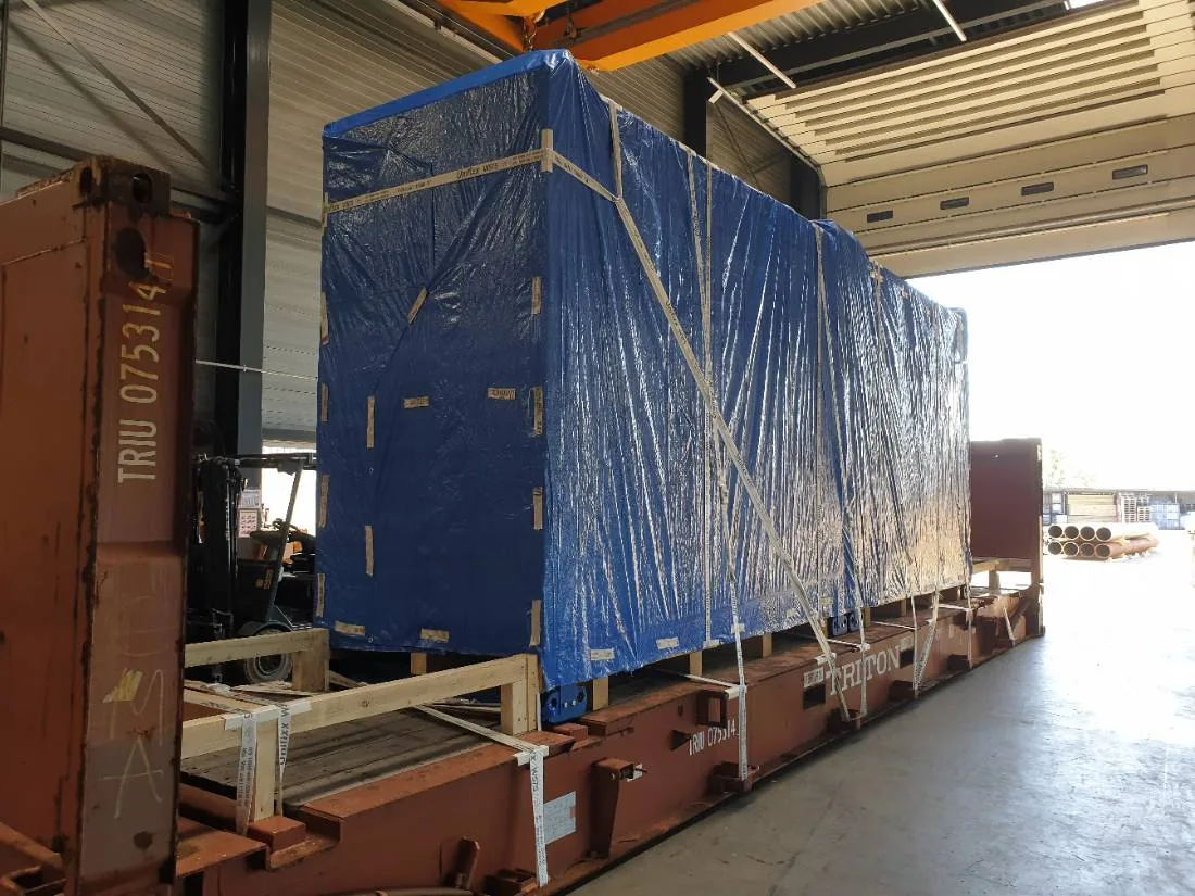 Tiel Logistics lashing en sjorren van lading